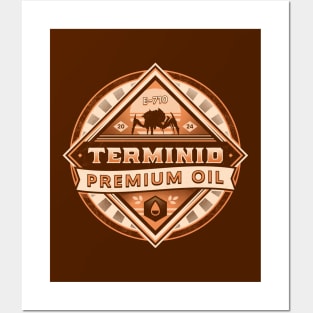 Terminid Desert Oil Emblem Posters and Art